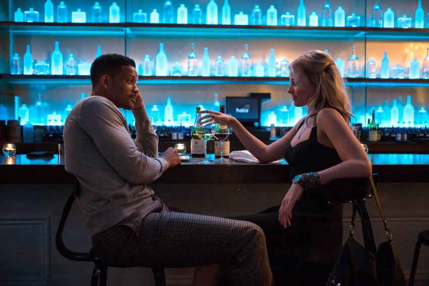 Houve alguém que teve a "brilhante" ideia de vender o carisma de Will Smith e Margot Robbie em retalho!