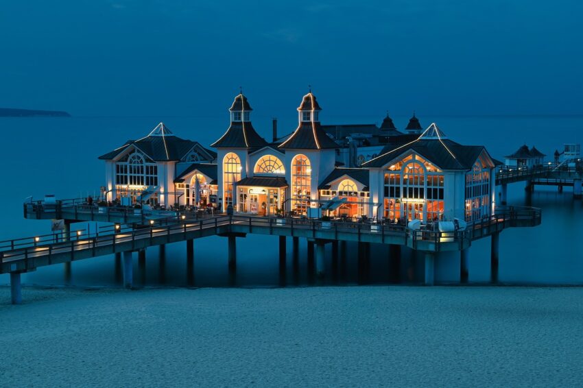 resort, beach, seaside resort