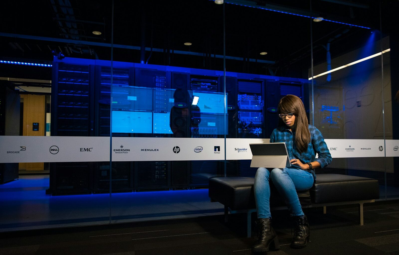 woman sitting on chair